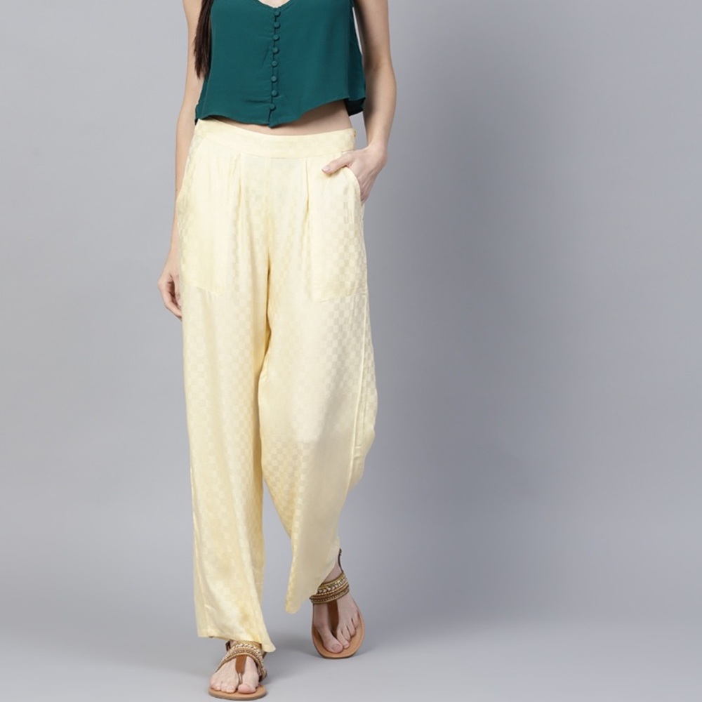 Indian Pakistani wide leg palazzos ❤️